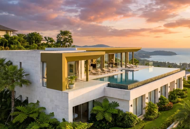 Ocean Valley 4-Bedroom Sea-View Villa